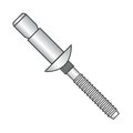 Newport Fasteners Structural Rivets, Protruding Head Head, 1/4" Dia., 0.810" L, Stainless Steel; 18-8 Body, 250 PK 948712